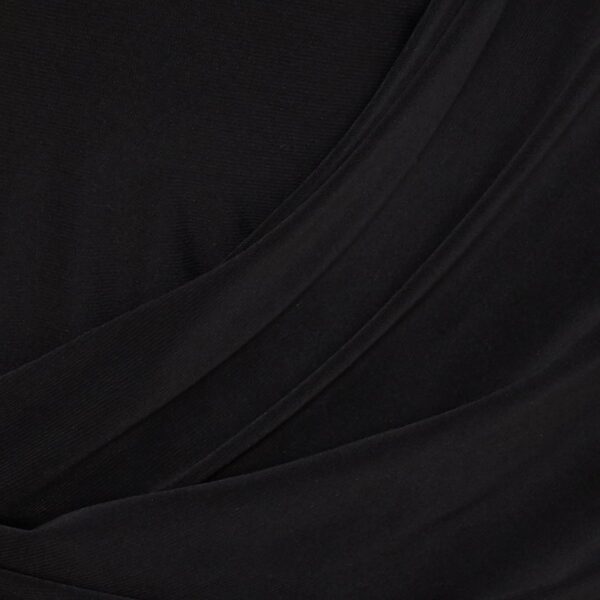 Women's Solid V-Neck Sleeveless Wrap Top - Image 8